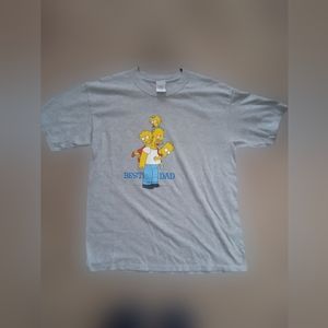 2003 Simpson "Best Dad" shirt size L